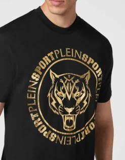 Hot T-shirt Round Neck SS Carbon Tiger Herren T-shirt