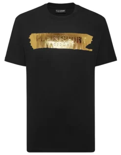 Sale T-shirt Round Neck SS Silver Brush Herren T-shirt