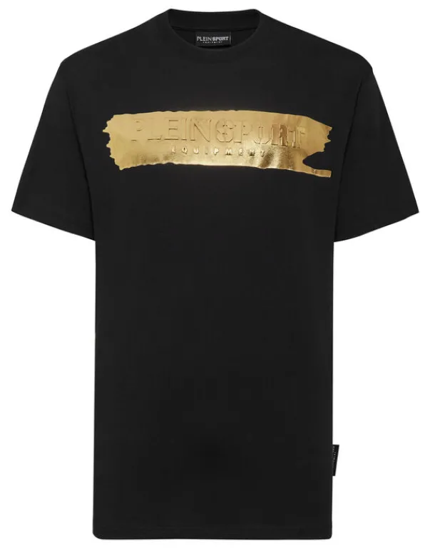 Sale T-shirt Round Neck SS Silver Brush Herren T-shirt