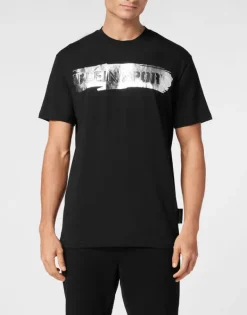 Clearance T-shirt Round Neck SS Silver Brush Herren T-shirt