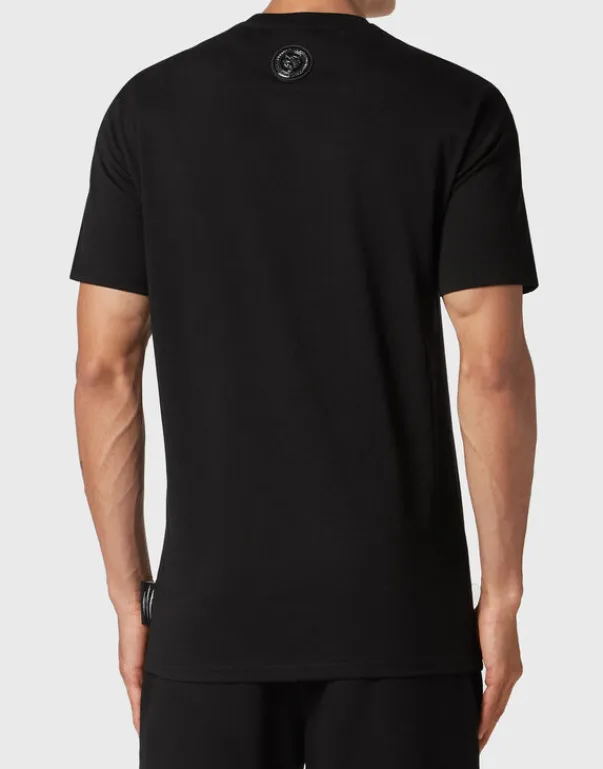 Sale T-shirt Round Neck SS Silver Brush Herren T-shirt