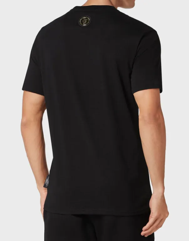 Sale T-shirt Round Neck SS Silver Brush Herren T-shirt