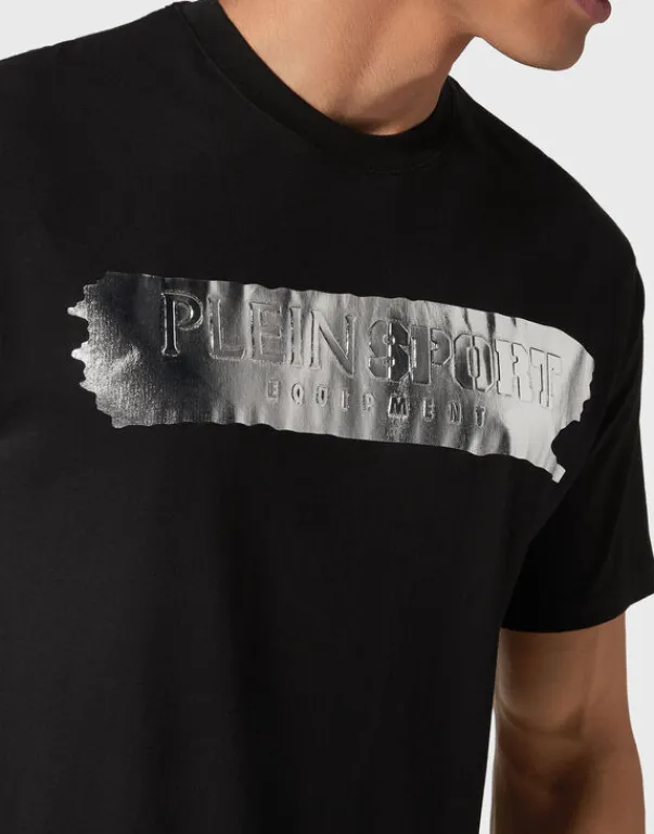 Sale T-shirt Round Neck SS Silver Brush Herren T-shirt
