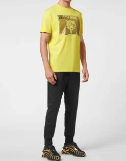 Outlet T-shirt Round Neck SS Statement Herren T-shirt