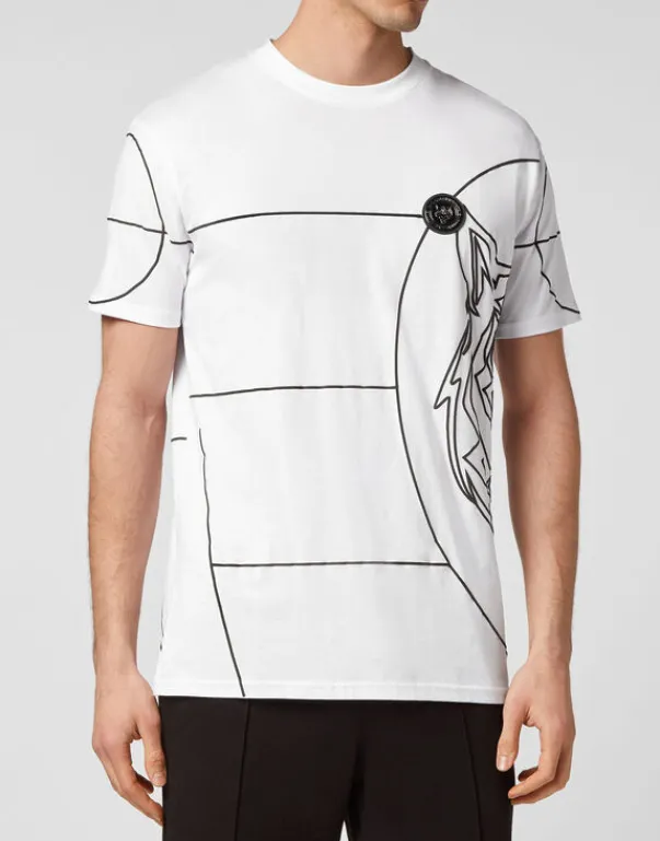 Online T-shirt Round Neck SS Tiger Herren T-shirt