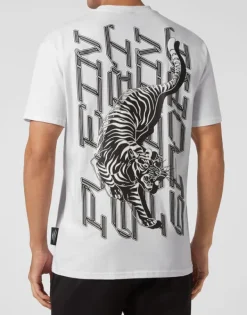 Clearance T-shirt Round Neck SS Tiger Herren T-shirt