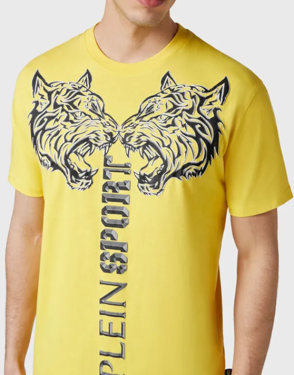 Sale T-shirt Round Neck SS Tiger Herren T-shirt