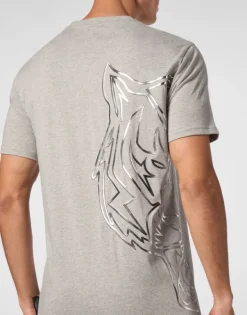 Fashion T-shirt Round Neck SS Tiger Herren T-shirt