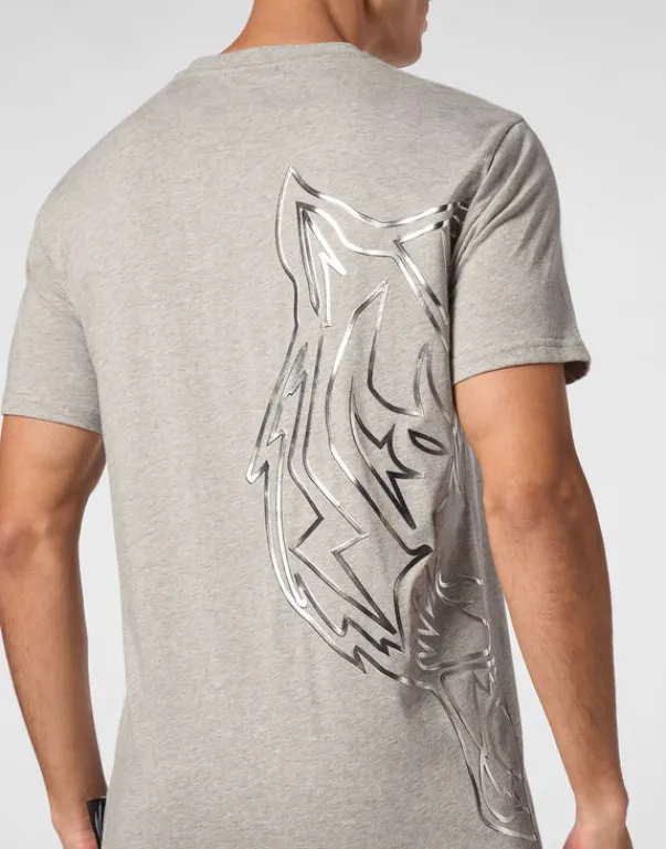 Fashion T-shirt Round Neck SS Tiger Herren T-shirt