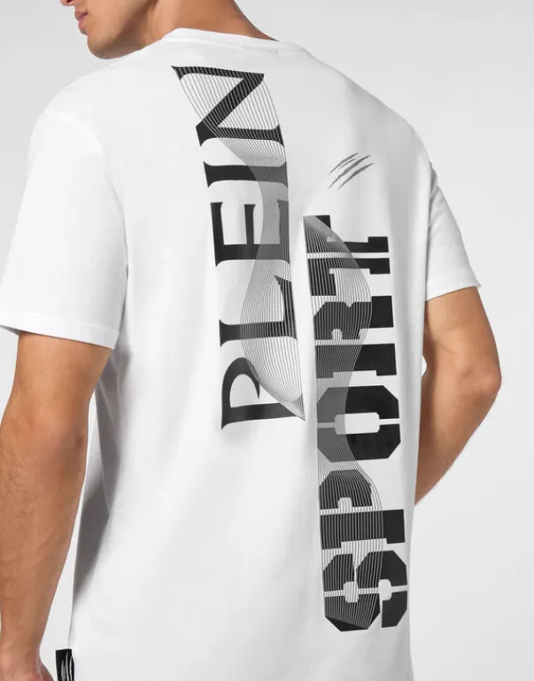 Outlet T-shirt Round Neck SS Wave Herren T-shirt