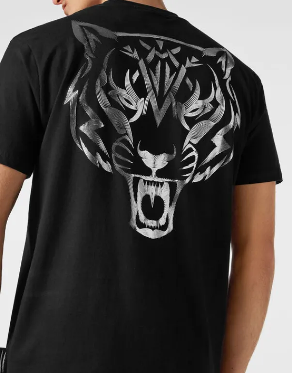 Best T-shirt Round Neck Tiger Herren T-shirt