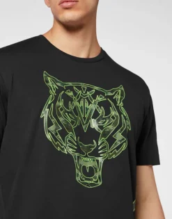 Fashion T-shirt Round Neck Tiger Herren T-shirt