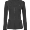 Fashion Zipped Jogging Top Damen Sportbekleidung