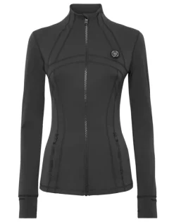 Fashion Zipped Jogging Top Damen Sportbekleidung